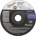 Milwaukees 5 X 1/4 X 7/8 Grind Disc 4257B